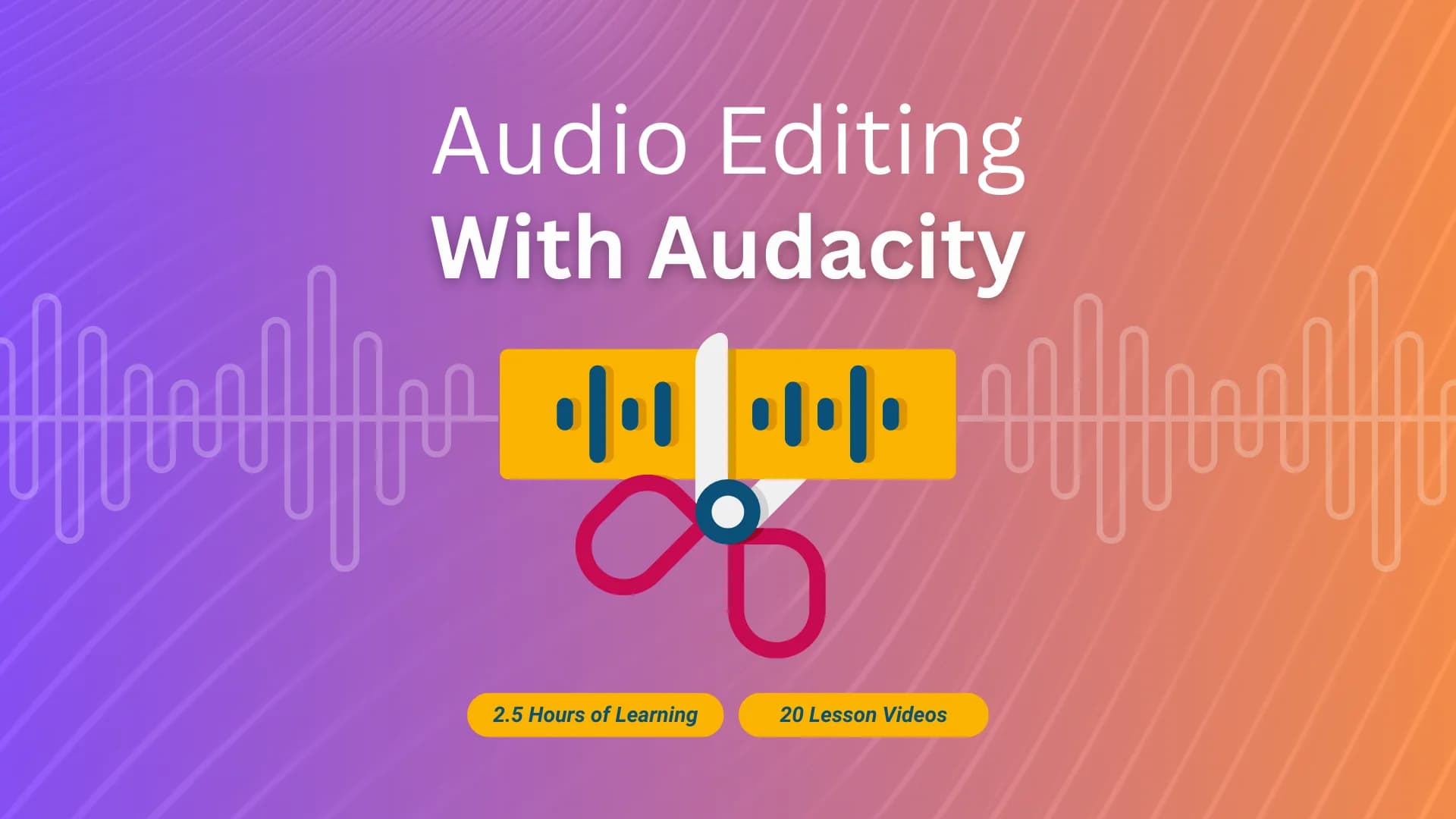 Audio Editing with Audacity