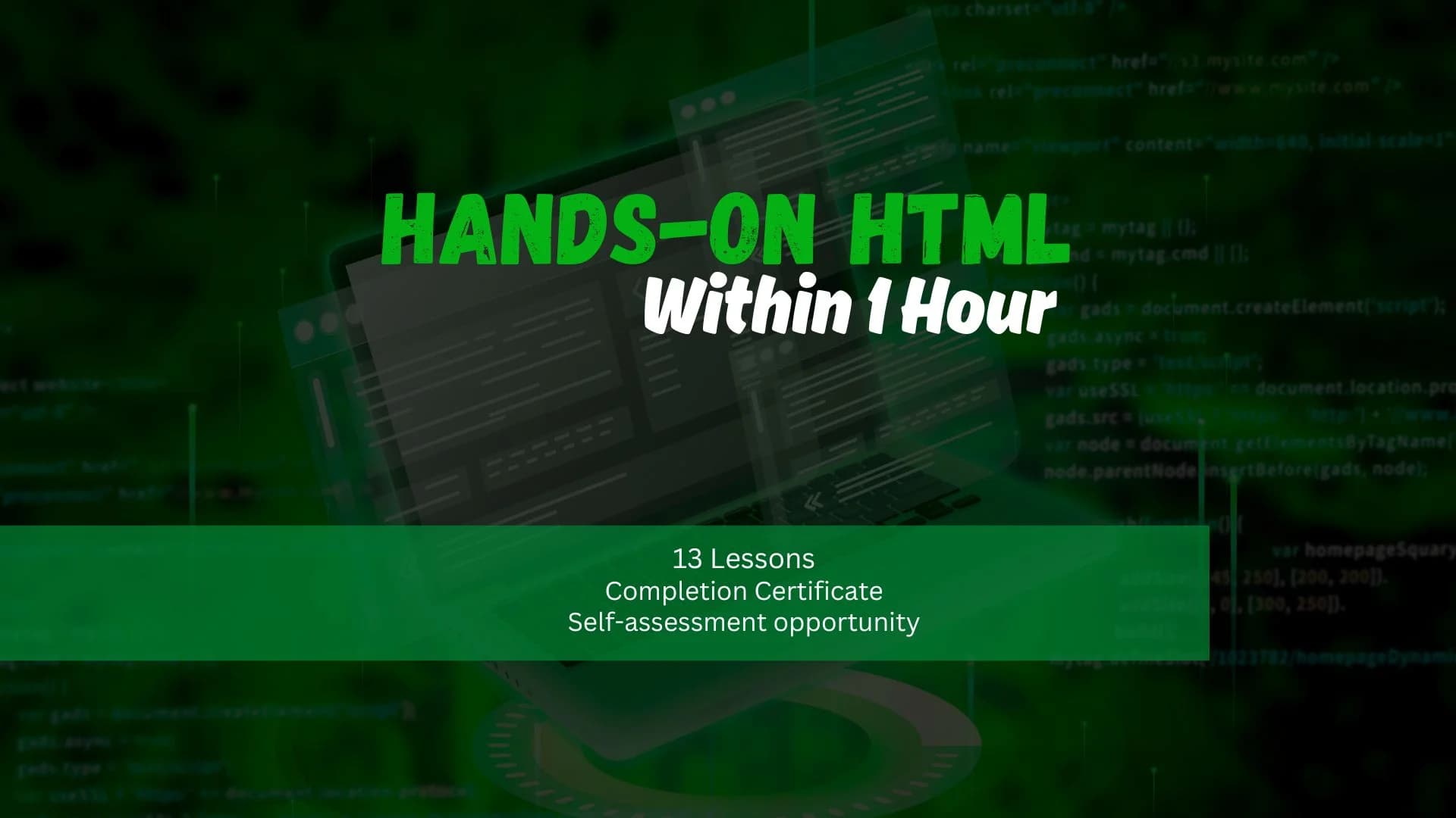 Hands on HTML within 1 Hour