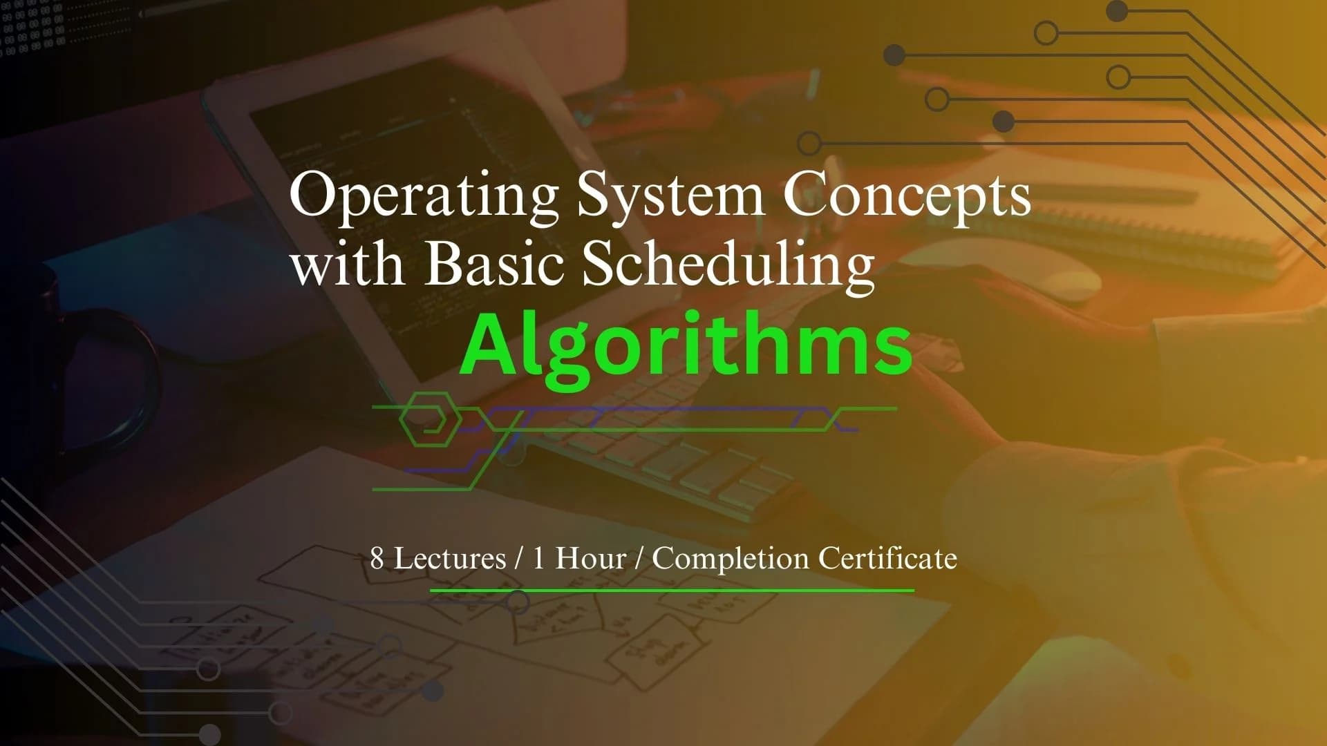 Operating System Concepts with Basic Scheduling Algorithms