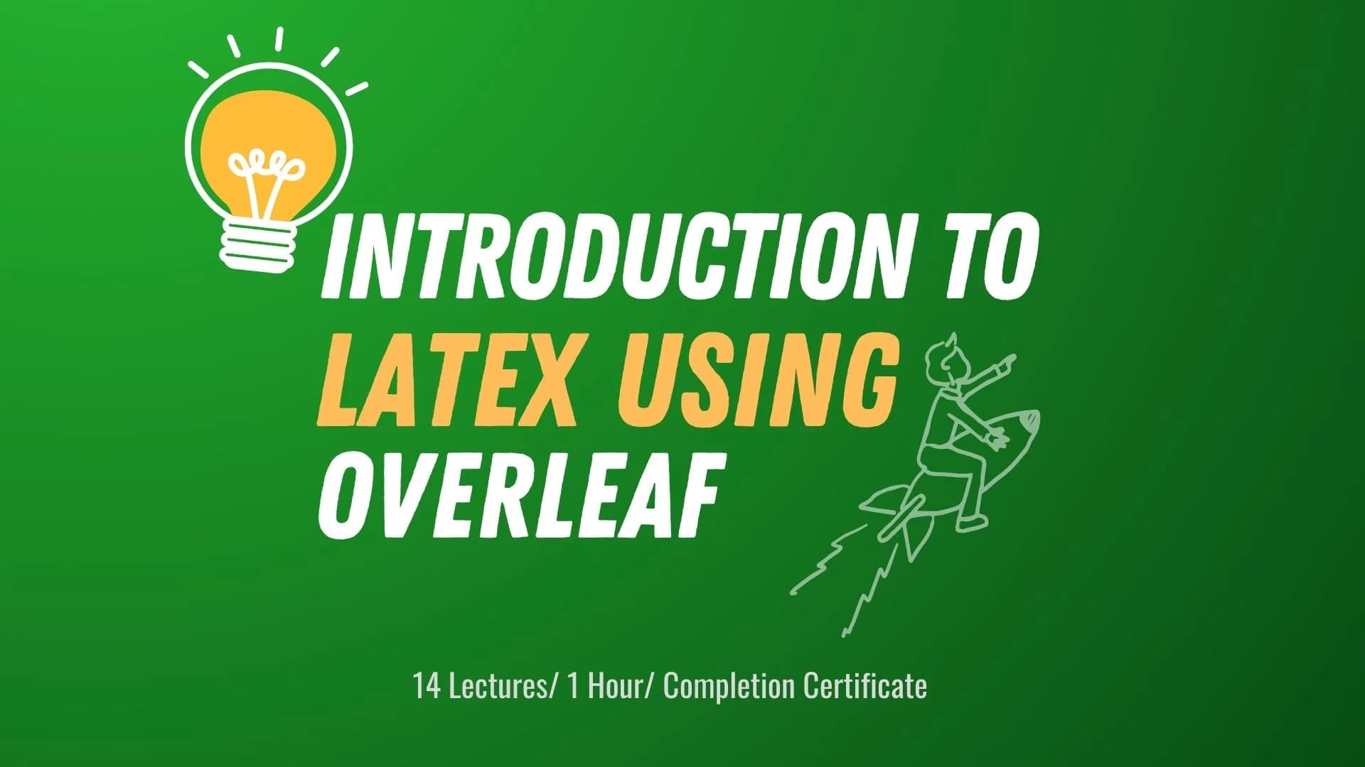 Introduction to Latex using Overleaf