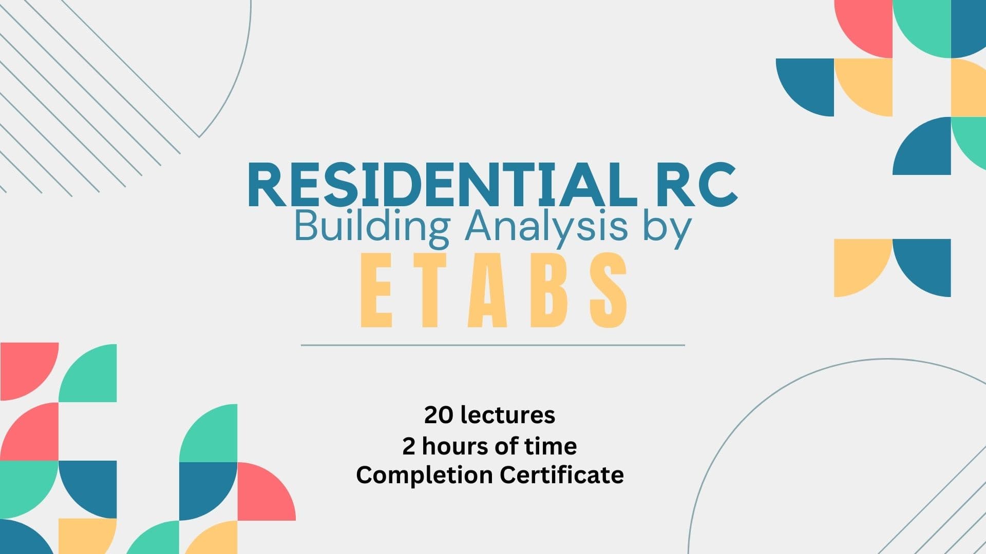 Residential RC Building Analysis by ETABS
