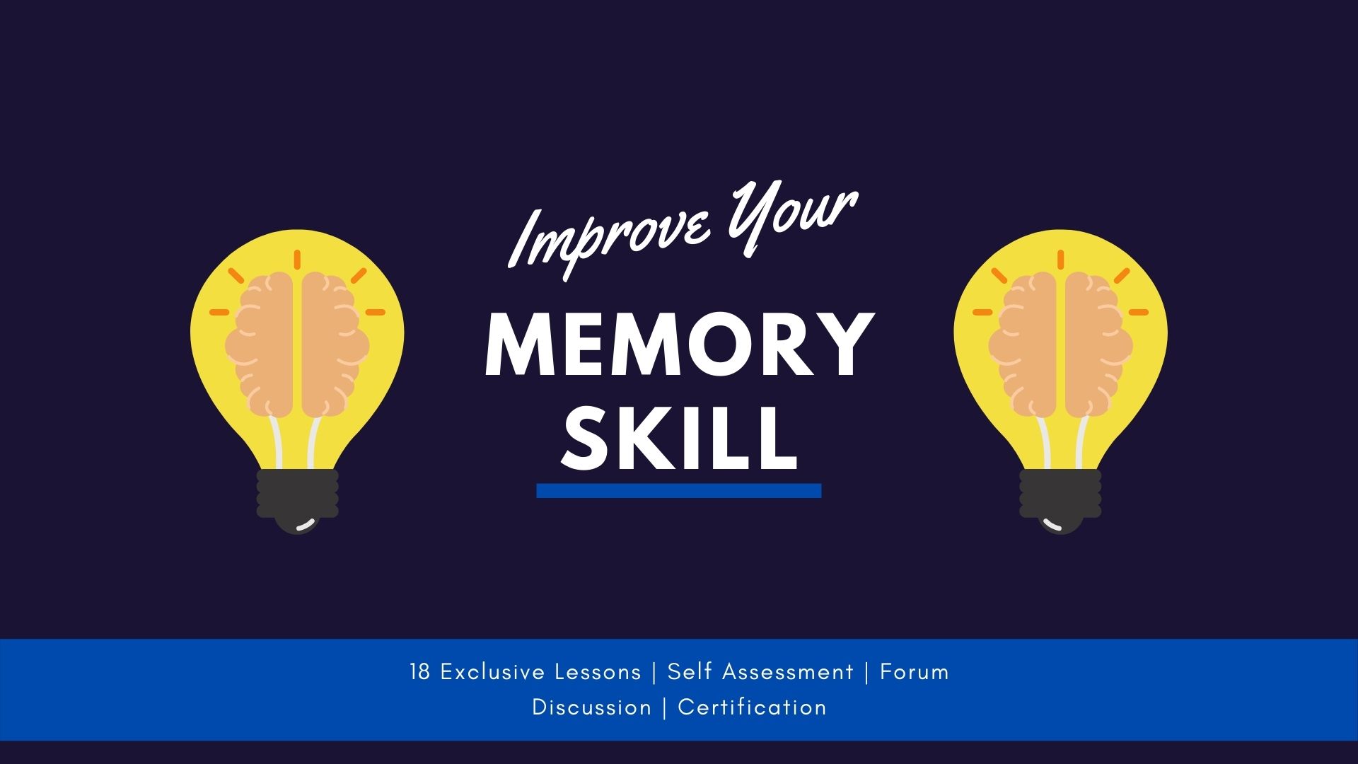 Memory Skills How to Improve Course Image