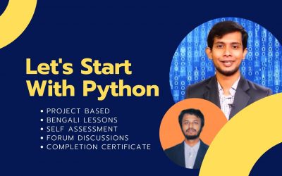 Let’s Start With Python Programming: Full Course in Bengali