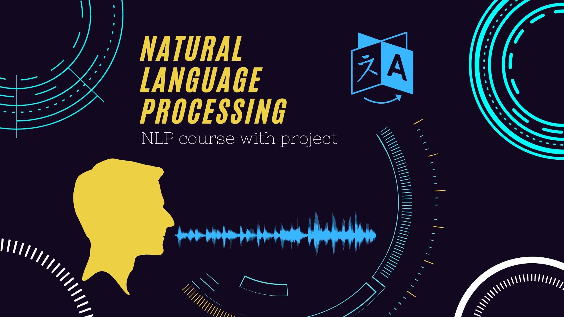 Natural Language Processing (NLP) course image