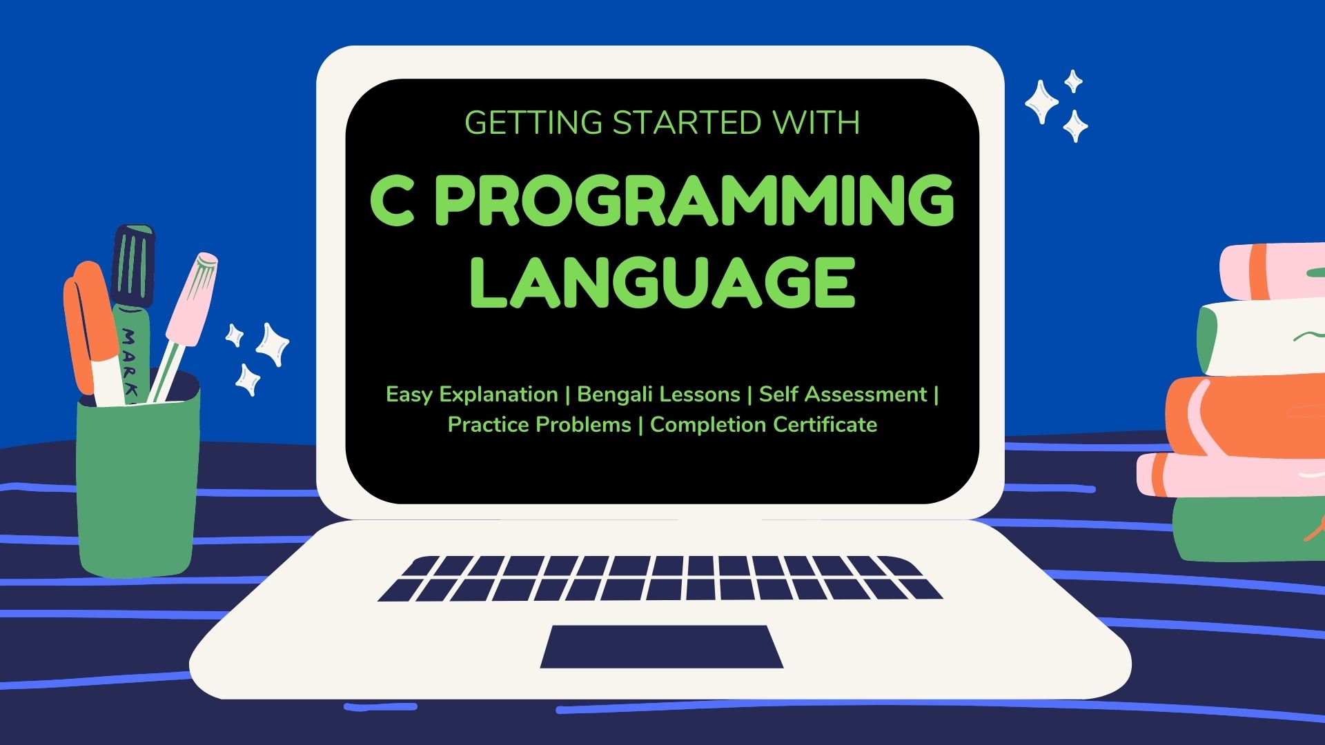 Getting Started with C Programming Language Course Image GoEdu
