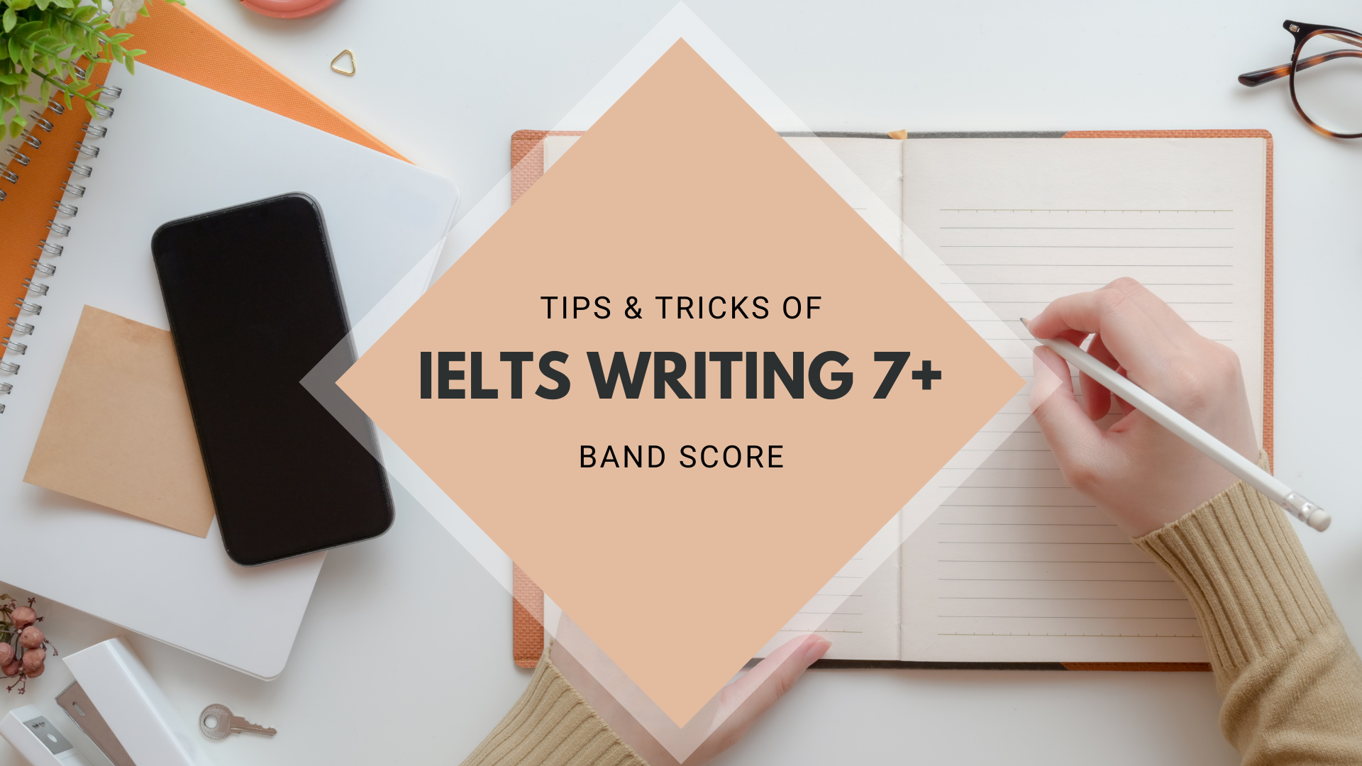 TIPS & TRICKS OF IELTS WRITING 7+ BAND SCORE Course Image