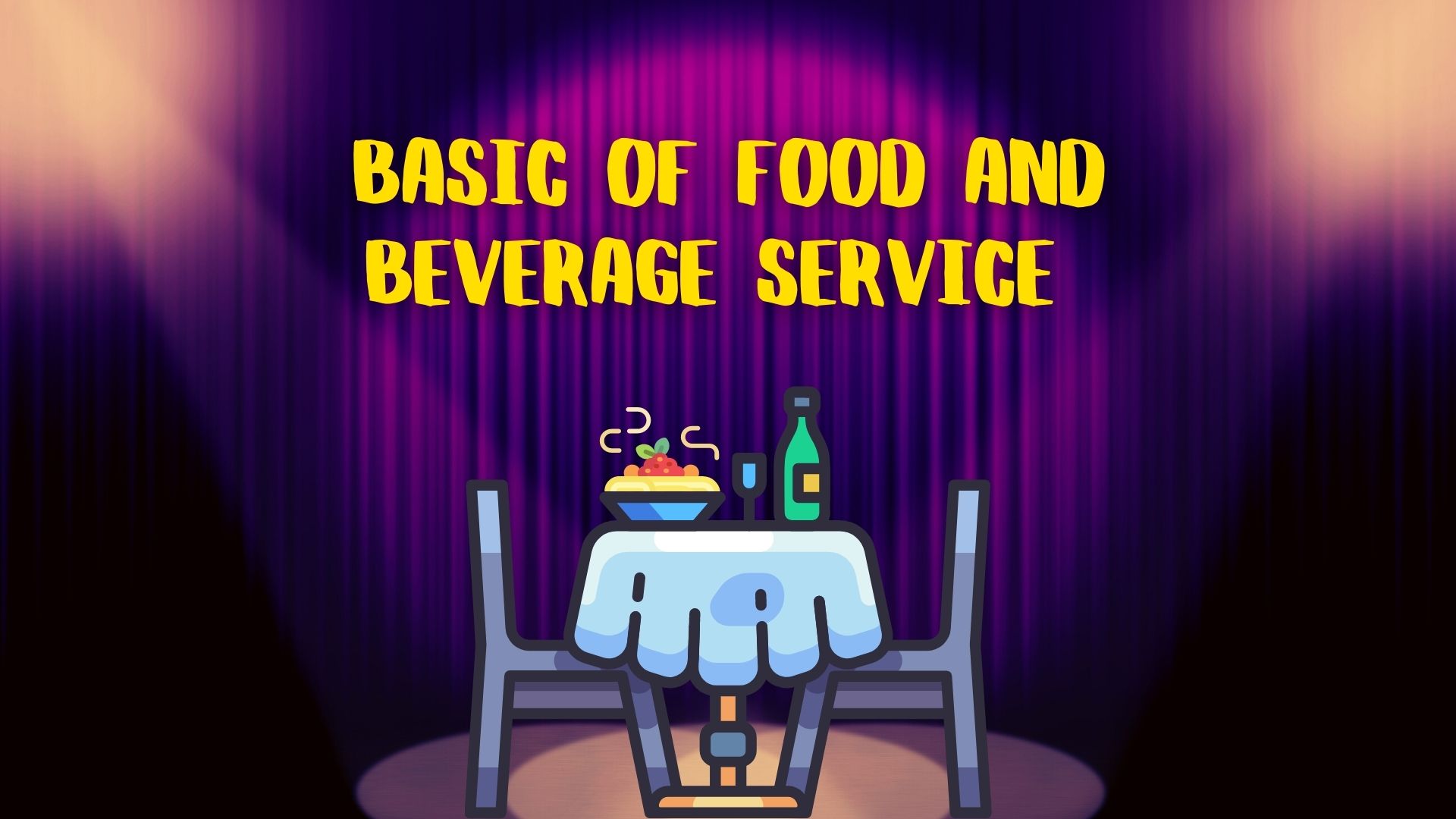 Basic of Food and Beverage Service Course Image