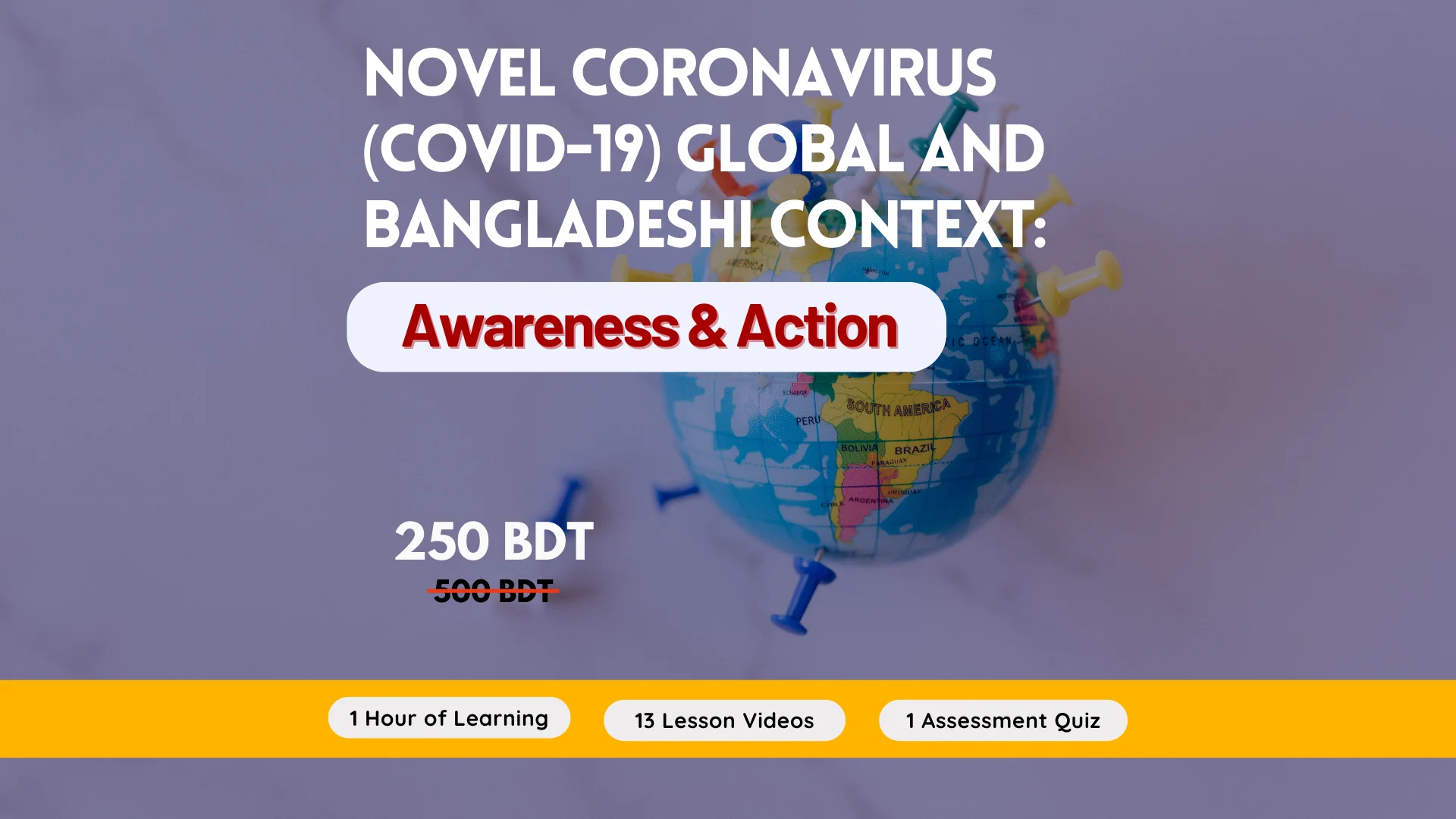 Novel coronavirus (covid-19) global and Bangladesh context Course Image