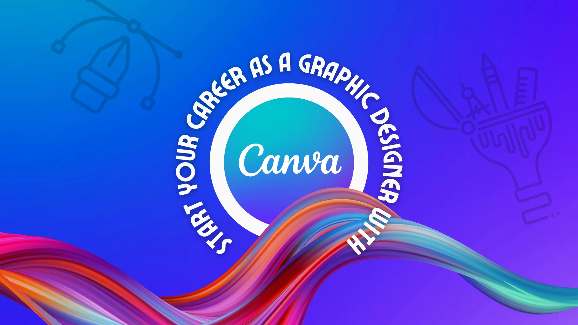 Career with Canva as a Graphic Designer Course Image