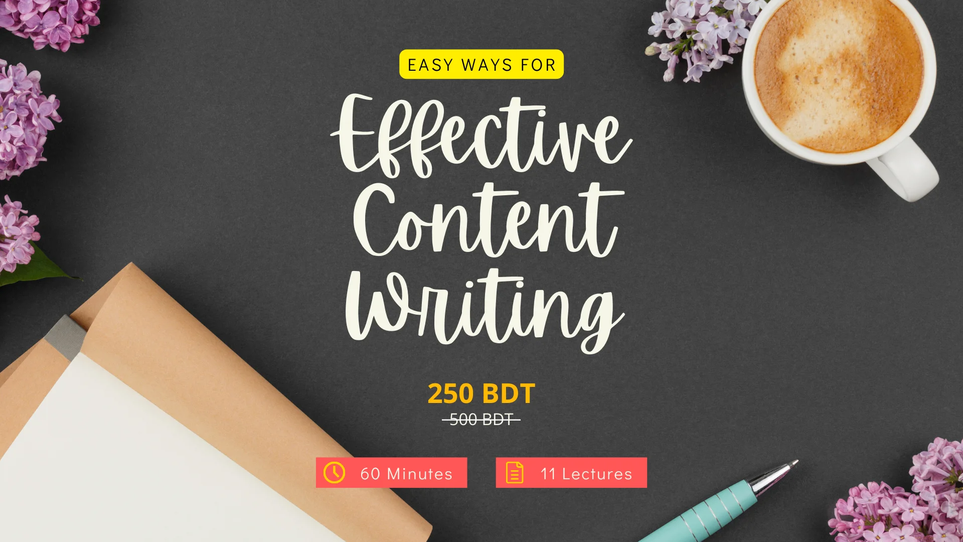 Effective Content Writing Course Image