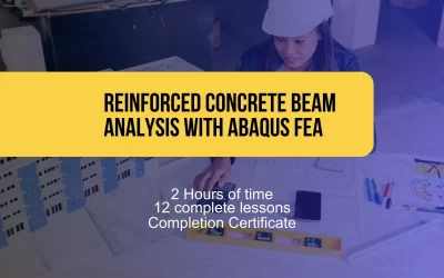 Reinforced Concrete Beam Analysis with Abaqus