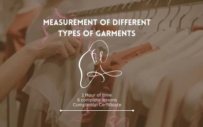 Measurement of different types of Garments