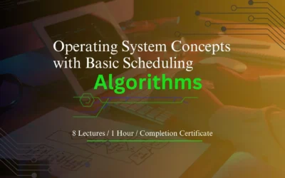 Operating System Concepts with Basic Scheduling Algorithms
